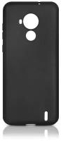 DF / Силиконовый чехол для телефона Nokia C30 смартфона Нокиа Ц30 DF nkCase-20 (black) / черный