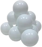 Шарики для сухого бассейна 150 шт, диаметр 7 см, цвет белый, sbh103-150