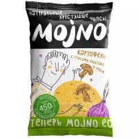 Чипсы MOjNO натуральные Картофель с грибами шиитаке и луком, 75 г