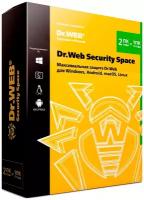 Dr.Web Security Space, коробочная версия с диском