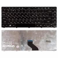 Клавиатура для ноутбука Acer Aspire 4736G, Русская, черная глянцевая