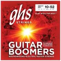 GHS Boomers GBTNT Nickel Plated Steel 10-52 Thick 'n' Thin струны для электрогитары