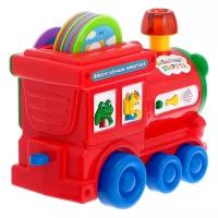 Интерактивная развивающая игрушка Zabiaka Паровозик 4488181, красный