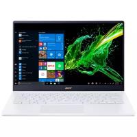 Ноутбук Acer Swift 5 SF514-54-76TP 14.0" FHD IPS/Core i7-1065G7/8GB/512GB/Intel Iris Plus Graphics/Win 10 Home/NoODD/белый (NX.AHHER.002)