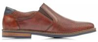 Туфли Rieker мужские демисезонные, размер 40, цвет коричневый, артикул 13571-24