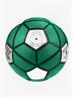 Футбольный мяч для футбола 32 панели размер 4 зеленый