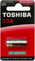 Батарейки Toshiba 23A BP-1C, 12V (MN21, LRV08, V23GA, L1028), блистер 1 шт