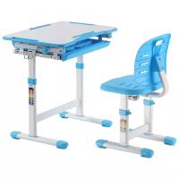 Комплект Holto парта-трансформер и стул Set HOLTO-2 66x47 см голубой