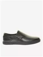 Туфли Baden мужские демисезонные, размер 44, цвет черный, артикул LZ009-010