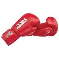 Боксёрские перчатки Green Hill REX Одобренные Федерацией Бокса России, BGR-2272F, Красный, 12oz