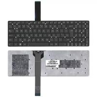 Клавиатура для ноутбука Asus K751MD , черная без рамки, Г-образный Enter