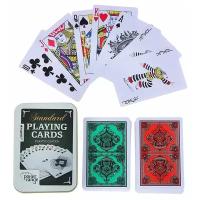 Карты игральные пластиковые "Poker range", 54 шт, 28 мкр, 8.8 х 5.8 см, микс