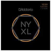 Струны для электрогитары D'Addario NYXL1059 7-String Regular Light 10-59 NYXL
