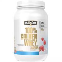 Натуральный протеин сывороточный Maxler 100% Golden Whey NATURAL 5 lb (907 гр.), без искусственных ароматизаторов и красителей, Клубника