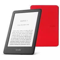 Электронная книга Amazon Kindle 10 2020 8Gb Black + Чехол UltraSlim красный