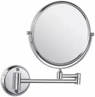 HAIBA Зеркало для ванны увеличительное настенное, хромированное