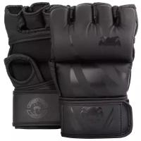 Перчатки ММА Venum Challenger MMA Gloves - Without Thumb - Black/Black