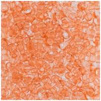 Бисер круглый PRECIOSA 5, 10/0, 2,3 мм, 500 г, (Ф342), темно-оранжевый