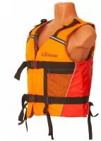 Жилет спасательный Ковчег Тритон двусторонний, оранжево-красный/камуфляж, XL-2XL/р.52-54/до 100 кг
