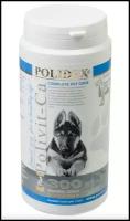 POLIDEX Поливит кальций плюс улучшение роста костной ткани для щенков и собак крупных пород 300 таб