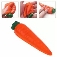 Морковка, 14 см, мягкая игрушка антистресс арт SQ-135
