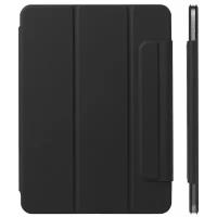 Чехол книжка подставка для планшета iPad Pro 12.9” (2020 / 2021), магнитная застежка, спящий режим, черный