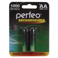 Аккумулятор AA - Perfeo 1000mAh (2 штуки) PF AA1000/2BL PL