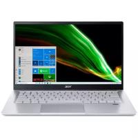 Ноутбук Acer Swift 3 SF314-43-R0BS 14.0" FHD IPS/Ryzen 3 5300U/8GB/256GB/AMD Radeon Graphics/Windows 10 Home 64-bit/NoODD/серебристый (NX.AB1ER.002)