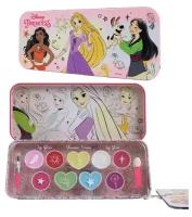 Набор детской декоративной косметики для лица в пенале Markwins Disney Princess косметика для детей Принцесса Дисней 1580344E