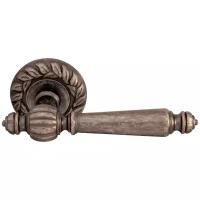 Ручка дверная 235 60 мм Mirella античное серебро