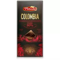 Шоколад Победа вкуса Горький "Колумбия" 80%, 100г