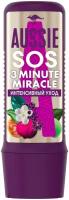 Aussie 3 Minute Miracle SOS Средство интенсивного ухода для поврежденных и сухих волос, 225 мл, бутылка