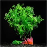 Растение искусственное аквариумное, 25 см