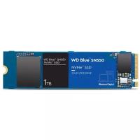 Твердотельный накопитель SSD Western Digital Blue SN550 WDS100T2B0C 1ТБ M2.2280 NVMe PCIe Gen3 8Gb/s