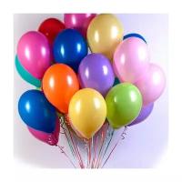 Воздушные шарики Rozia, латексные шарики высокого качества, разноцветные, 100шт