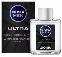 Лосьон после бритья Nivea Men "ULTRA" с антибактериальным эффектом, 100 мл