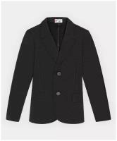 Пиджак классический черный Button Blue для мальчиков, модель 222BBBS19010800, размер 164
