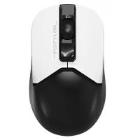 Мышь A4Tech Fstyler FG12 Panda белая/черная, оптическая (1200dpi), беспроводная, USB (3 кнопки)