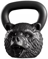 Гиря цельнолитая Iron Head Медведь 32 кг