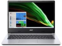 Ноутбук Acer Aspire 3 A314-35-P6V5 14.0" FHD IPS/Pentium Silver N6000/8GB/256GB/Intel UHD Graphics/Win 10 Home/NoODD/серебристый (NX.A7SER.00P)