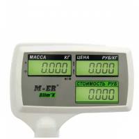 Весы торговые M-ER 326 ACPX-15.2 "Slim'X" LCD Белые