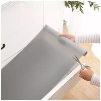 Коврик в холодильник для полок, кухонных ящиков 150х50см, серый