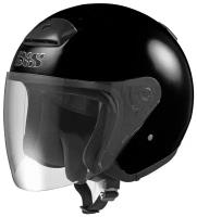 Шлем открытый IXS HX118, глянец, черный, размер S