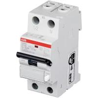 Дифференциальный автомат ABB DS201 2П 30 мА C 6 кА AC электромеханический 16 А