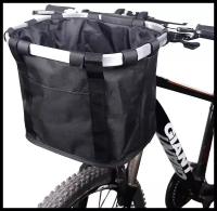 Корзина для велосипеда, корзина для руля велосипеда, держатель для велосипеда, сумка для езды на велосипеде, велосипедная передняя сумка для багажа