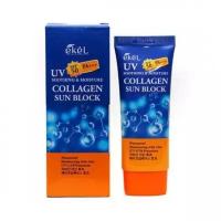 Крем солнцезащитный Ekel с коллагеном UV Soothing & Moisture Collagen Sun Block SPF 50 PA+++, 70 мл