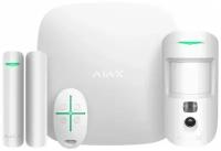 Ajax StarterKit Cam Plus White Комплект сигнализации с фотоверификацией тревог и поддержкой LTE