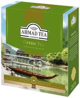 Чай зеленый Ahmad tea в пакетиках, 100 шт., 1 уп