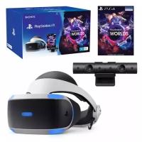 Шлем виртуальной реальности Sony PlayStation VR + Camera VR + VR World