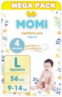 Momi трусики Comfort Care L (9-14 кг), 56 шт